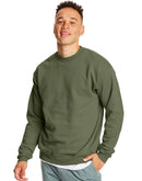 Hanes EcoSmart Men's Fleece Sweatshirt (Big & Tall Sizes Available) Fatigue Green