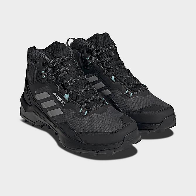 Adidas Women's Terrex AX4 Mid GORE-TEX Hiking Shoes in Black/Core Black