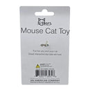 Feathered Mouse in Ball Cage Cat Toy