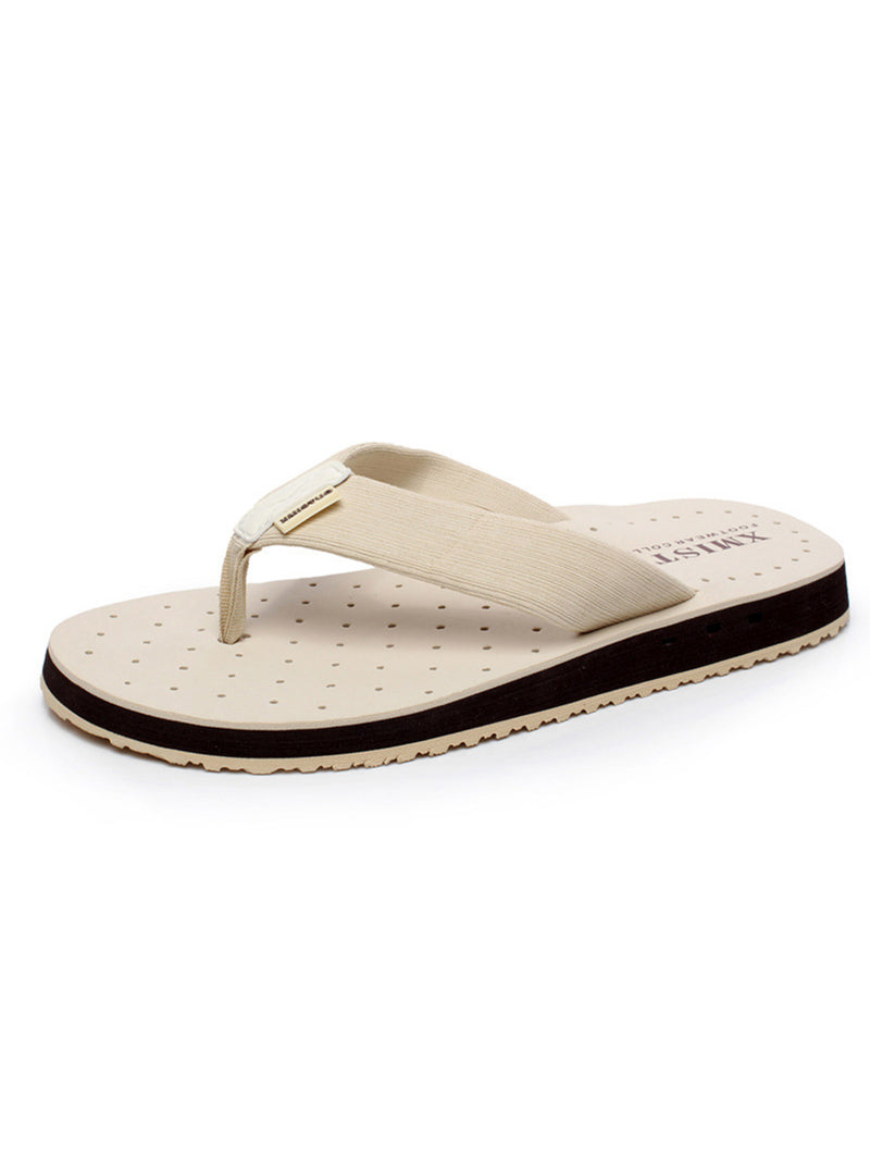 Harsuny Men's Flip Flops Sandal Summer Beach Sandals Non Slip Comfy Shock Resistance Casual Thong Sandals Sport Flat Slides Shoes