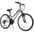 Huffy 24" Rock Creek Girls Mountain Bike for Women, Purple Lilac