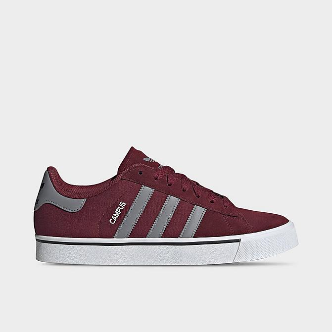 Adidas Men's Originals Campus Vulcanized Casual Shoes in Red/Shadow Red