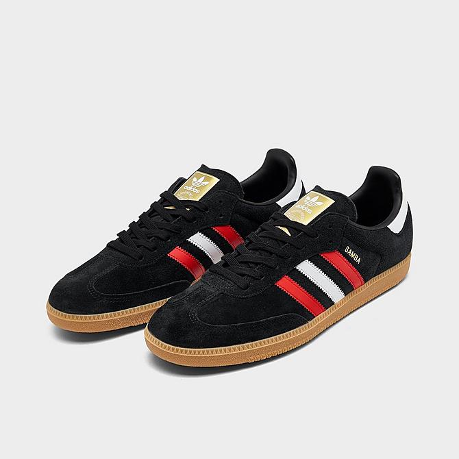 Adidas Men's Originals Samba OG Casual Shoes in Black/Core Black