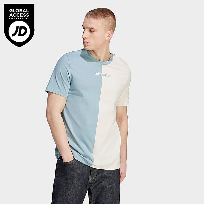 MEN’S ADIDAS ORIGINALS COLOR SPLIT T-SHIRT