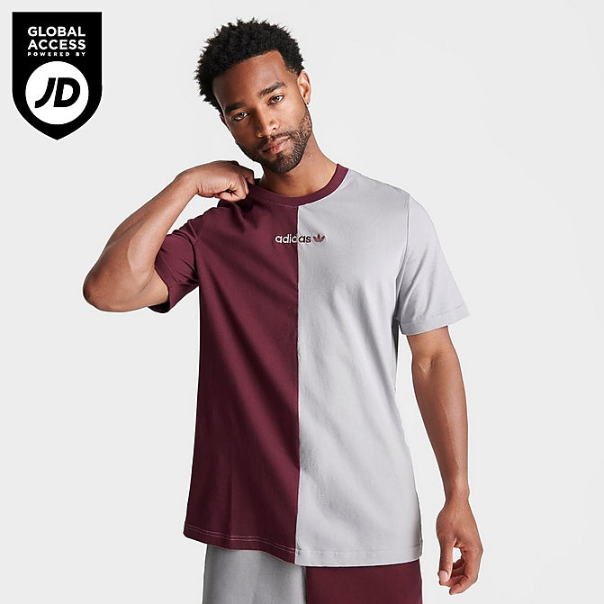 MEN’S ADIDAS ORIGINALS COLOR SPLIT T-SHIRT