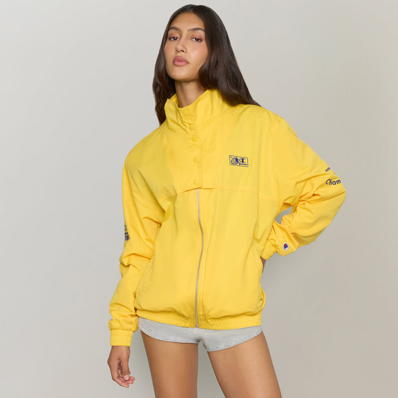 Women's GUIZIO X CHAMPION Windbreaker, A Little More Yellow Cab