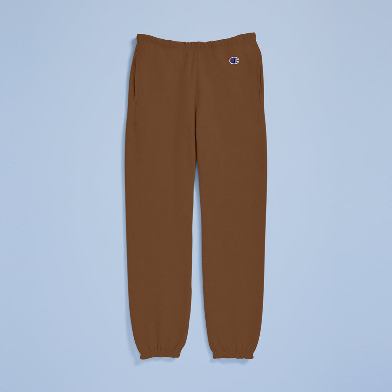 Men's Champion Reverse Weave Sweatpants, Made in USA Mocha