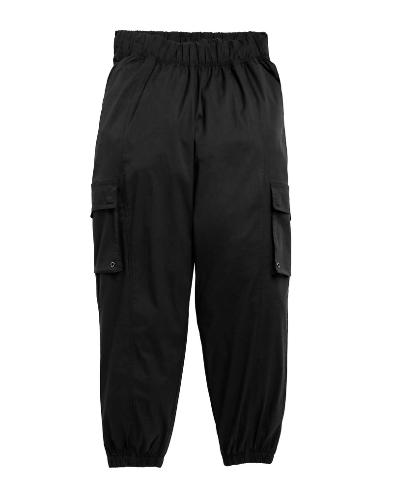 Women's Champion Woven Cargo Pants, C Logo, 29" Black