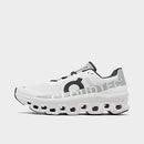 On Men's Cloudmster Running Shoes in White/Undyed White