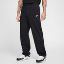 Nike Men's Club Fleece Bungee Sweatpants in Black/Black