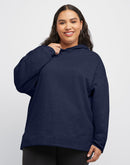Hanes EcoSmart Women's Fleece Hoodie (Plus Size) Navy Heather