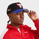 New Era Chicago Bulls NBA 9FORTY Snapback Hat in Black/Black