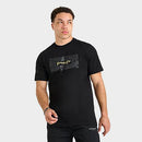 Sonneti Men's Control T-Shirt in Black/Black