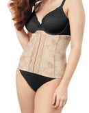 Maidenform Firm-Control Lace Waist Cincher Shapewear Latte Lift/Ivory