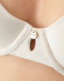 Maidenform Everyday Luxe Full Coverage Underwire T-Shirt Bra Beige Bisque Women's