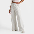 New Balance Women's Tone Wide Leg Jogger Pants in Grey/Ash Heather