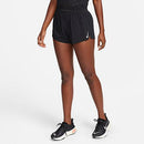Nike Women's AeroSwift Dri-FIT ADV Mid-Rise 3 Inch Brief-Lined Shorts in Black/Black