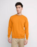 Hanes EcoSmart Unisex Fleece Sweatshirt (Big & Tall Sizes Available) Safety Orange