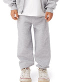 Hanes EcoSmart Boys' Fleece Sweatpants Light Steel