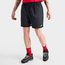 Nike Men's Club Woven 6" Flow Shorts in Black/Black