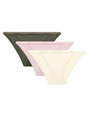 Hanes Originals Women's SuperSoft String Bikini Underwear, 3-Pack Cotton