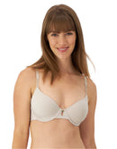 Maidenform Everyday Luxe Full Coverage Underwire T-Shirt Bra Beige Bisque