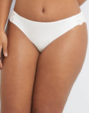 Maidenform Lace Back Tanga Underwear White/Rose Gold