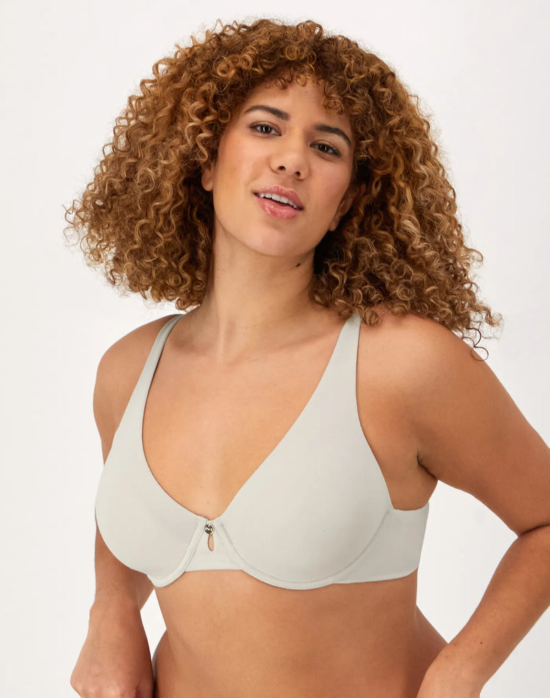 Maidenform Everyday Luxe Full Coverage Underwire Bra Beige Bisque