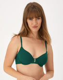 Maidenform Everyday Luxe Full Coverage Underwire T-Shirt Bra Instant Teal