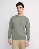 Hanes EcoSmart Unisex Fleece Sweatshirt (Big & Tall Sizes Available) Stonewashed Green