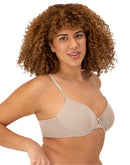 Maidenform Everyday Luxe Full Coverage Underwire T-Shirt Bra Evening Blush Women's