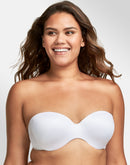 Maidenform Full Coverage Strapless Underwire Bra White