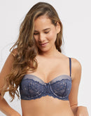 Maidenform Multiway Push-Up Strapless Bra Navy/Gloss