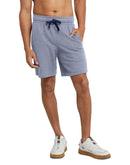 Hanes Originals Men's Fleece Sweat Shorts, 8" Navy Heather