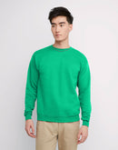 Hanes EcoSmart Unisex Fleece Sweatshirt (Big & Tall Sizes Available) Kelly Green