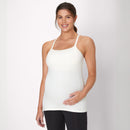 Hanes Maternity Women's Nursing Racerback Tank Pearl