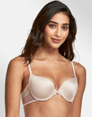 Maidenform Push Up & In Underwire Bra Sandshell w/Honey Blush Beige