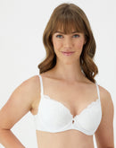 Maidenform Comfort Devotion Your Lift Underwire Bra, Convertible Straps White