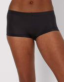 Maidenform Microfiber Boyshort Underwear Black