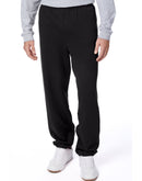 Hanes EcoSmart Men's Fleece Sweatpants, 32" Black
