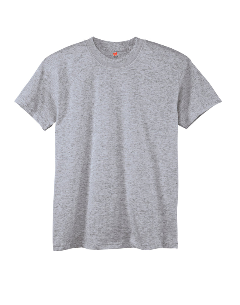 Hanes Essentials Boys' T-Shirt, 6-Pack Light Steel