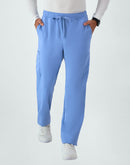 Hanes Comfort Fit Scrubs Men's Scrub Pants Ceil Blue