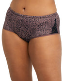 Maidenform Period Hipster Underwear, Light Absorbency Sparrow Brown Leopard Print