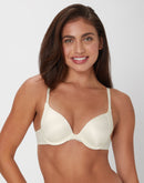 Maidenform Natural Boost Demi T-Shirt Underwire Bra Pearl