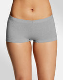Maidenform Cotton Boyshort Underwear Grey Heather