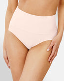 Maidenform Firm-Control Shaping Brief Sandshell