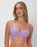 Maidenform One Fab Fit Everyday Modern Demi Underwire Bra Salty Purple/Purpling Dawn