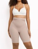 Maidenform Eco Lace High Waist Thigh Slimmer Shapewear Evening Blush