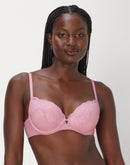 Maidenform Comfort Devotion Your Lift Underwire Bra, Convertible Straps Whimsy Pink/Ballerina Slipper