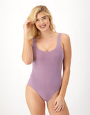 Maidenform M Smoothing Seamless Bodysuit Sojourn Lilac